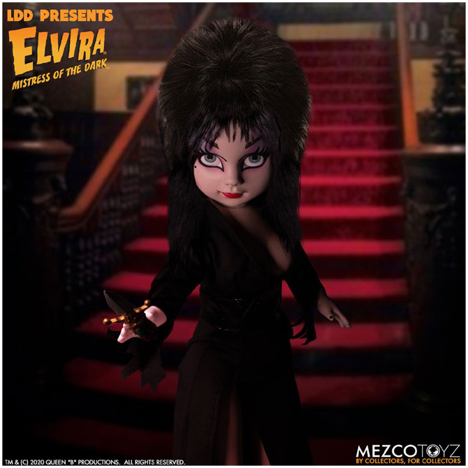 MEZCO Living Dead Dolls Elvira Mistress of the Dark