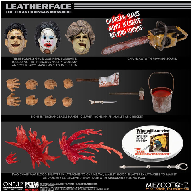 Mezco One:12 Collective The Texas Chainsaw Massacre Leatherface