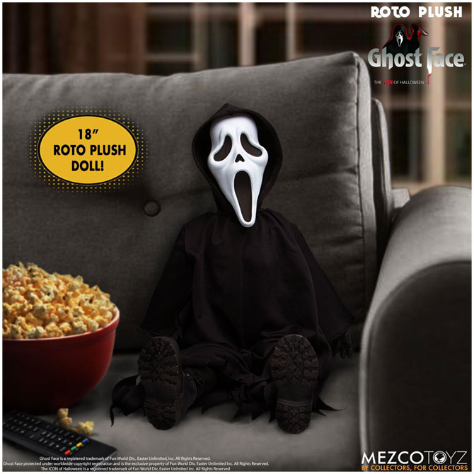 Mezco Roto Plush GhostFace