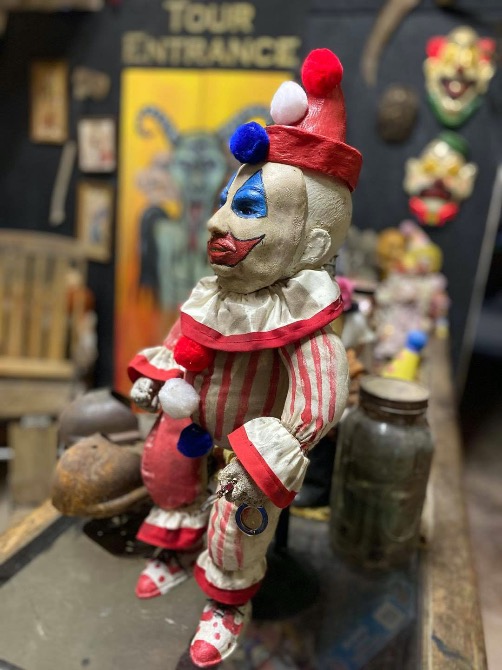 the clown doll