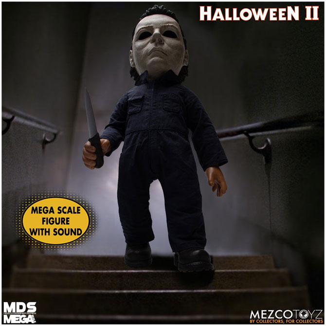 Mezco Mega Scale Michael Myers (Halloween 2) with Sound