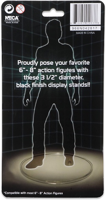 NECA Action Figure Display Stands (10 Pack) - BLACK