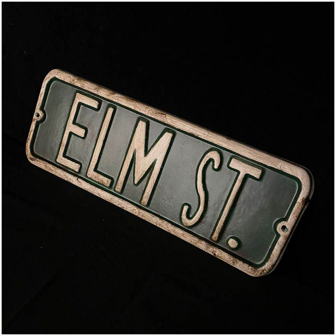 Elm Street Replica Sign