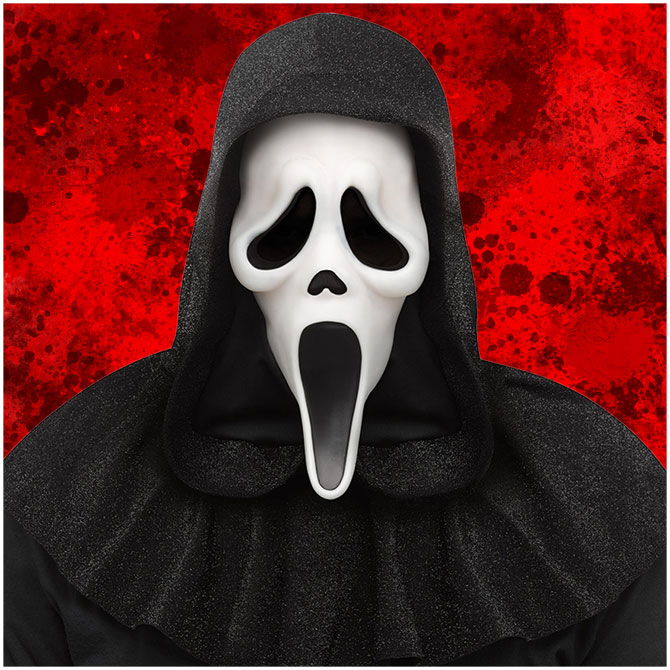 Fun World Adult Scream Ghostface 25th Anniversary Costume - One