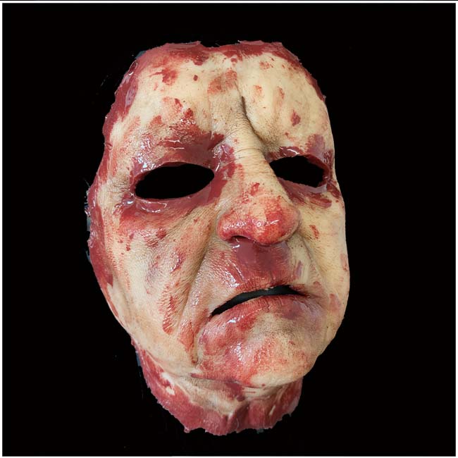 Silicone Skinned Face Mask - LORETTA