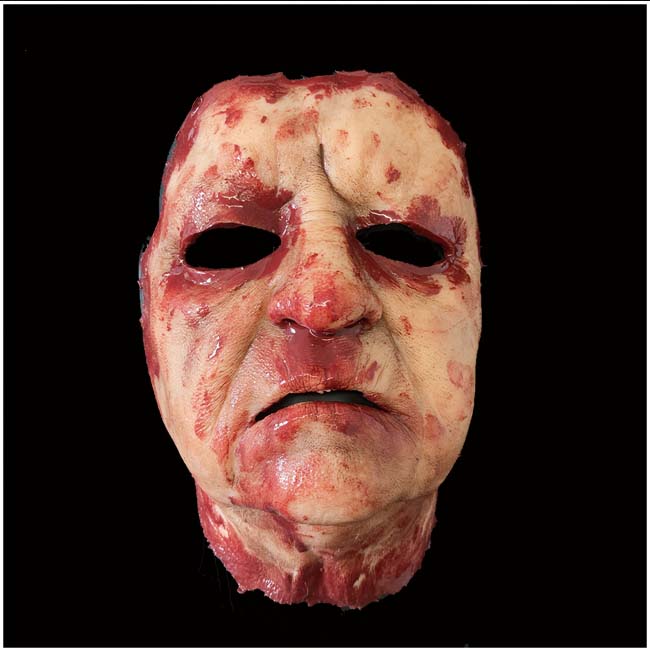 Silicone Skinned Face Mask - LORETTA