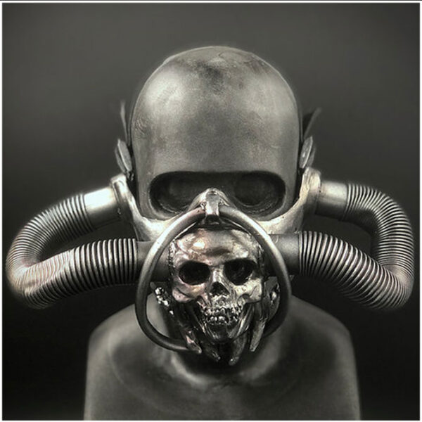 Last Breath Mask - Steel-0