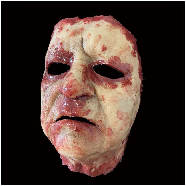 Silicone Skinned Face Mask - LORETTA