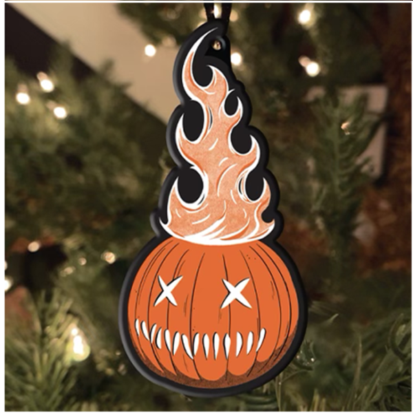 Holiday Horrors - Trick R Treat Sam Sam O'Lantern Metal Ornament