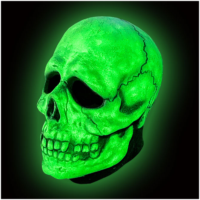 Halloween 3 Glow in the Dark Skull Mask