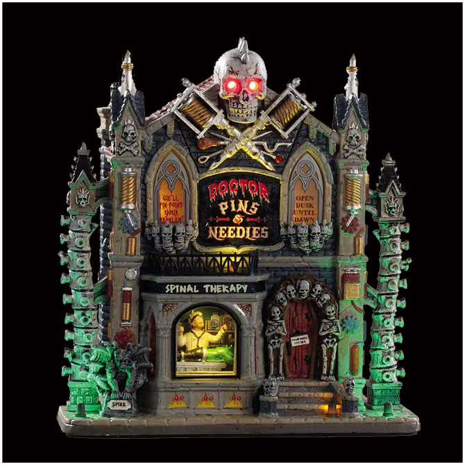 Lemax Spooky Town - Doctor Pins & Needles