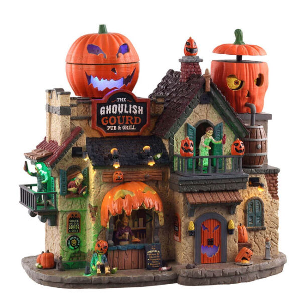 Lemax Spooky Town - The Ghoulish Gourd Pub & Grill