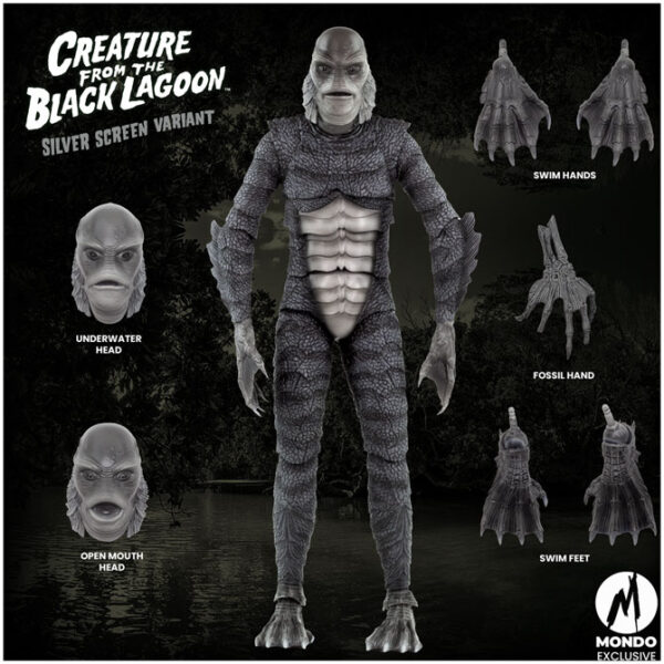 Mondo Creature from the Black Lagoon 1/6 Figure - Silver Screen Variant