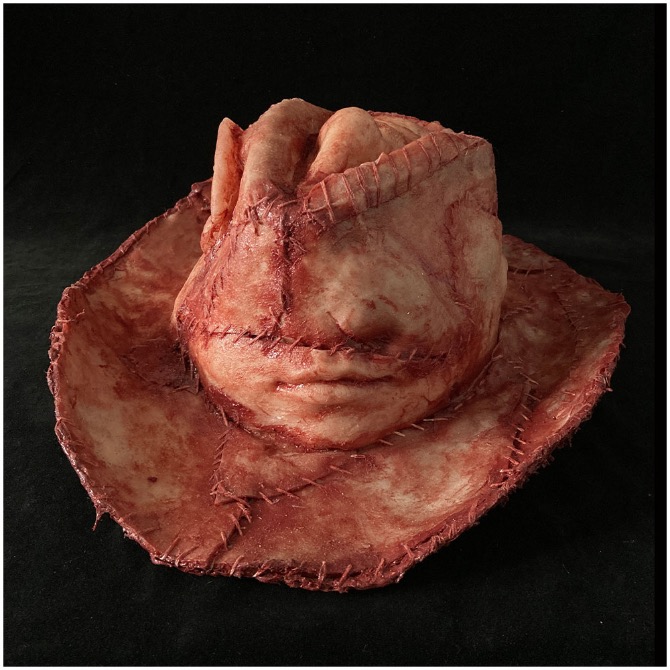 Silicone Skinned Cowboy Hat