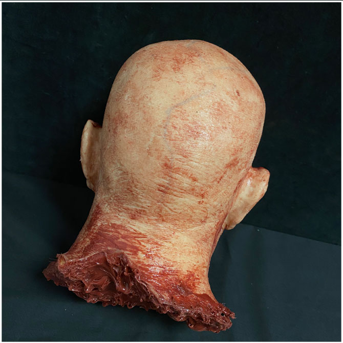 Silicone Severed Head - Clarence, Freshly Dead