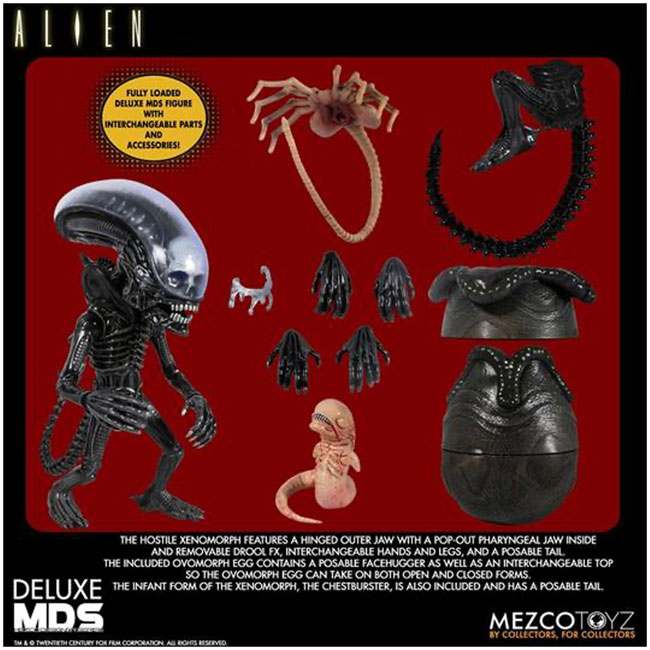 MEZCO Designer Series - Deluxe Alien