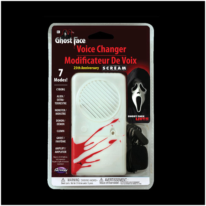 25th Anniversary Ghostface Voice Changer