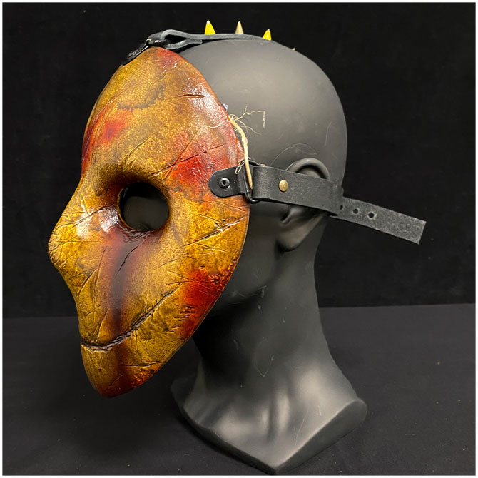 Sh*t Happens Resin Mask - Blood Run - Brocksmith Designs