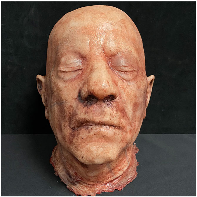 Silicone Severed Head - Clarence, Dead A While