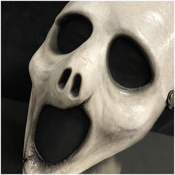 Sorrow Resin Mask - Bone White