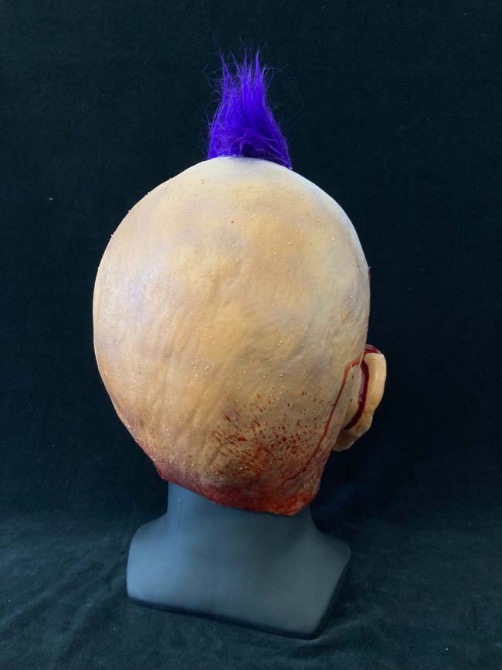 Stitches Clown 3/4 Mask - Purple