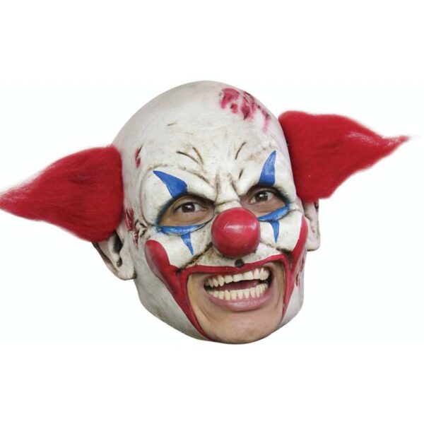 Deluxe Chinless Clown Mask-0