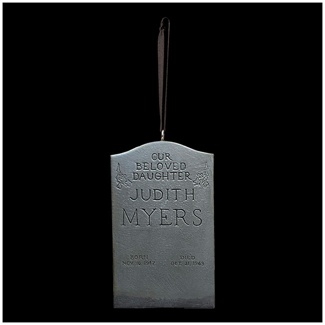 Holiday Horrors - Halloween 1978 Judith Myers Tombstone Ornament