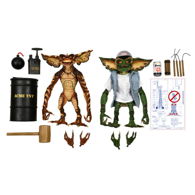 NECA Gremlins 2 - Demolition Gremlin 7″ Scale Action Figure 2 Pack - (IMPERFECT)