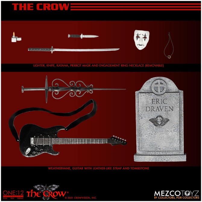 MEZCO One:12 Collective The Crow Figure