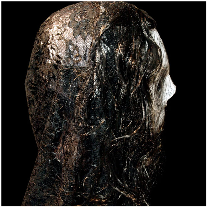 The Weeping Wraith Mask - Black