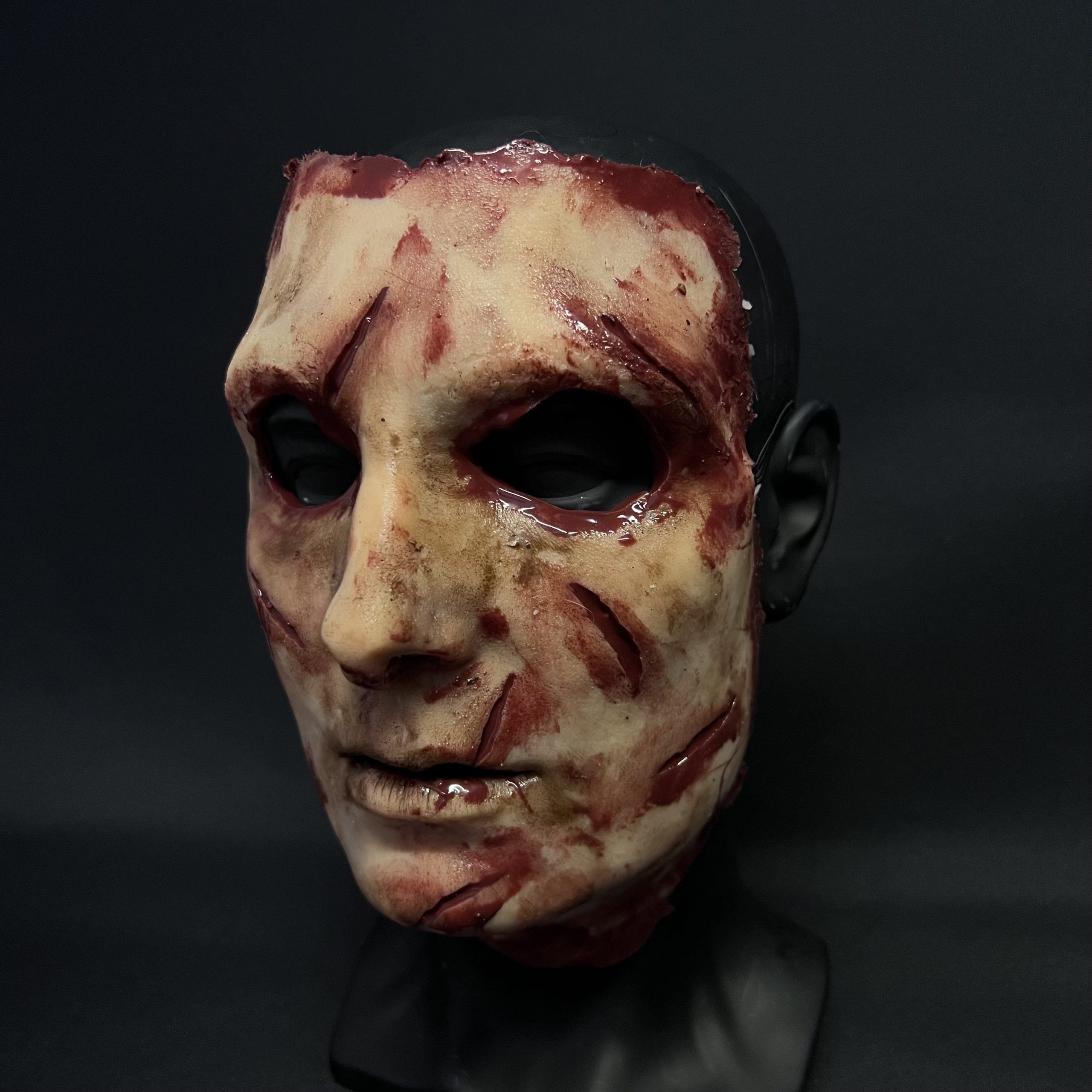 Silicone Skinned Face Mask - RACHELLE, Facial Cuts