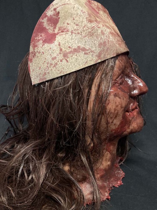 Silicone Severed Head - Nurse