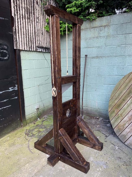 Guillotine Photo Op Prop