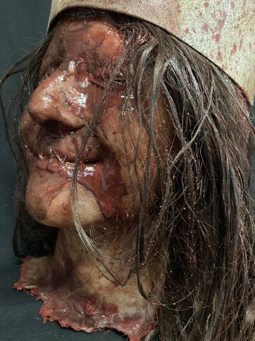 Silicone Severed Head - Nurse