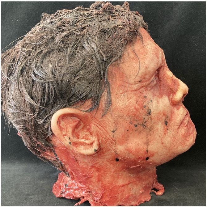 Silicone Severed Head - Toxic Trevor