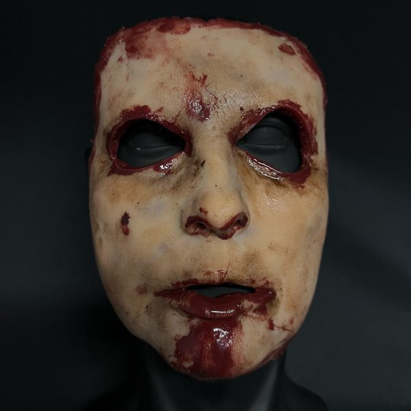 silicone face mask halloween horror