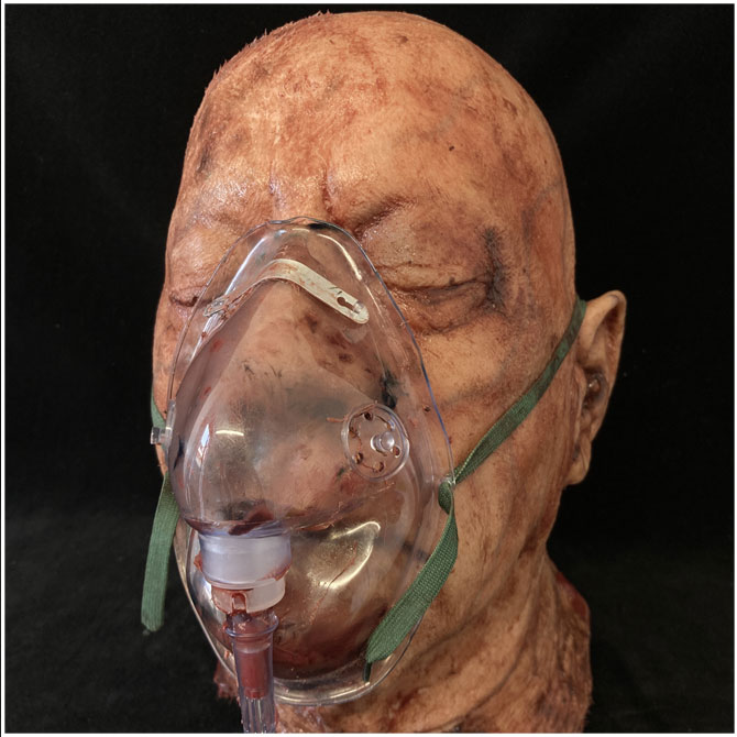 Silicone Severed Head - Clarence, Patient