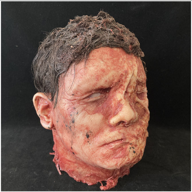 Silicone Severed Head - Toxic Trevor