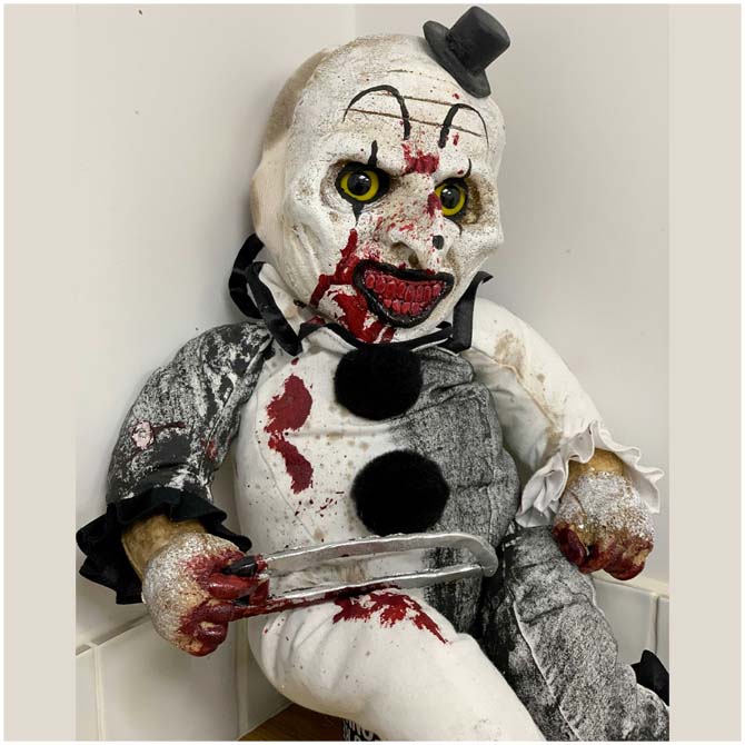 Terrifier Art the Clown | Forevermore Doll | Mad About Horror