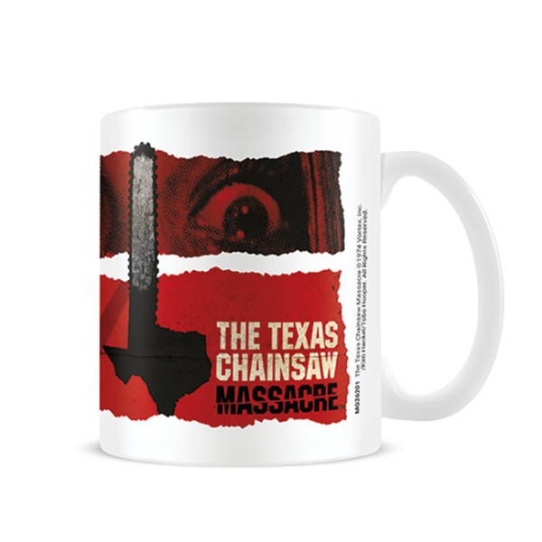 Texas Chainsaw Massacre Newsprint Mug