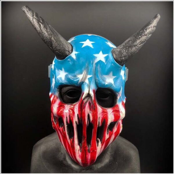 Stars & Stripes Demon Mask-0