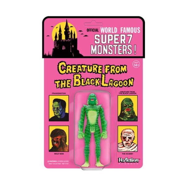 Super7 Reaction Figure - Universal Monsters, "Super" Creature from the Black Lagoon (Narrow Sculpt)