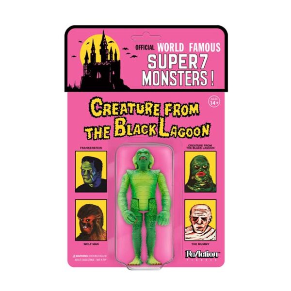 Super7 Reaction Figure - Universal Monsters, "Super" Creature from the Black Lagoon (Wide Sculpt)