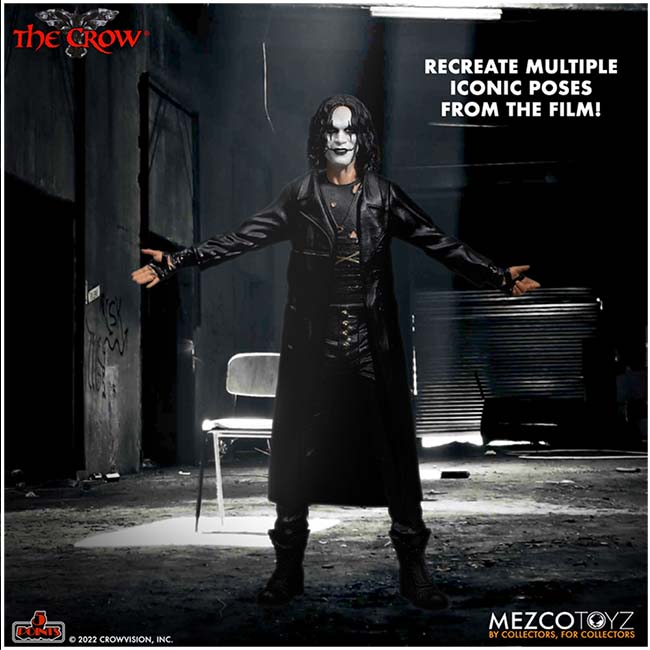 Mezco The Crow 5 Points Deluxe Figure Set