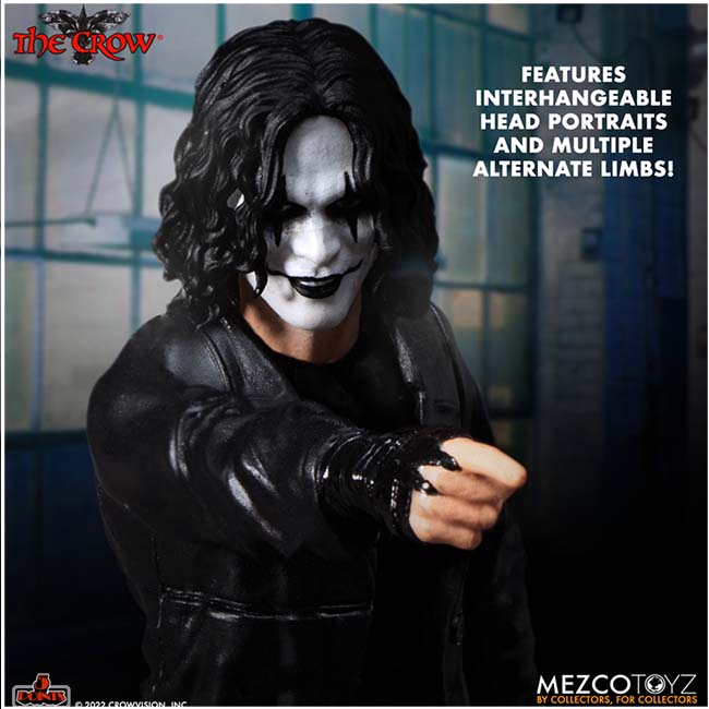 Mezco The Crow 5 Points Deluxe Figure Set