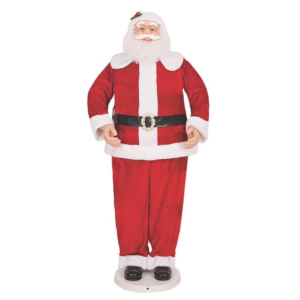 6ft Animated Santa Christmas Prop