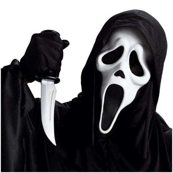 Fun World - Ghostface Mask & Knife Set