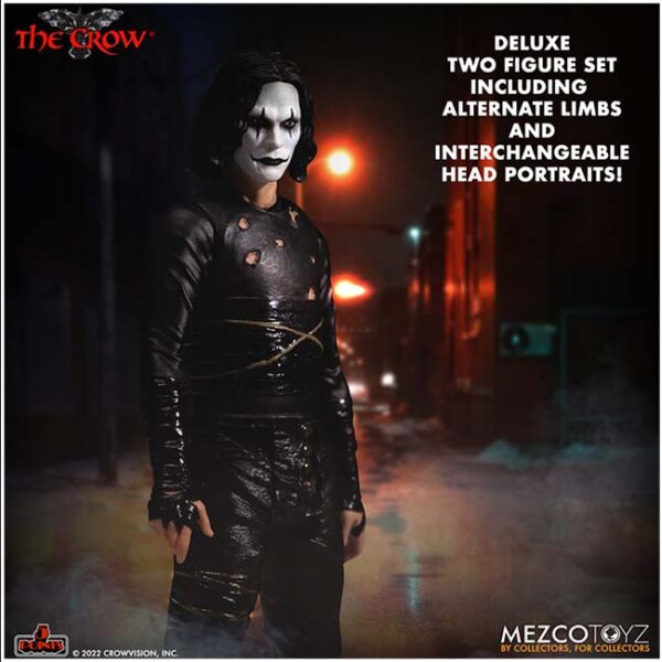 Mezco The Crow 5 Points Deluxe Figure Set