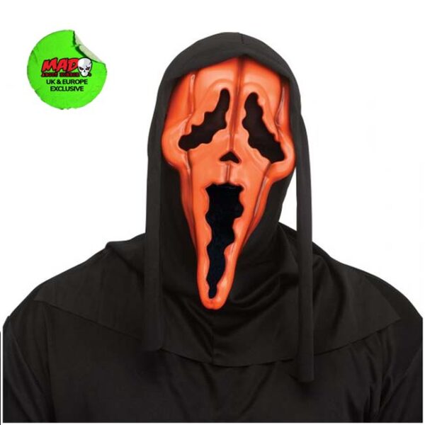 Fun World Ghostface Pumpkin Mask *MAD ABOUT HORROR UK EXCLUSIVE*