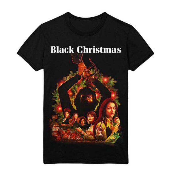 Gutter Garbs Black Christmas : Silent Night T Shirt